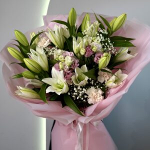Bukiet z liliami